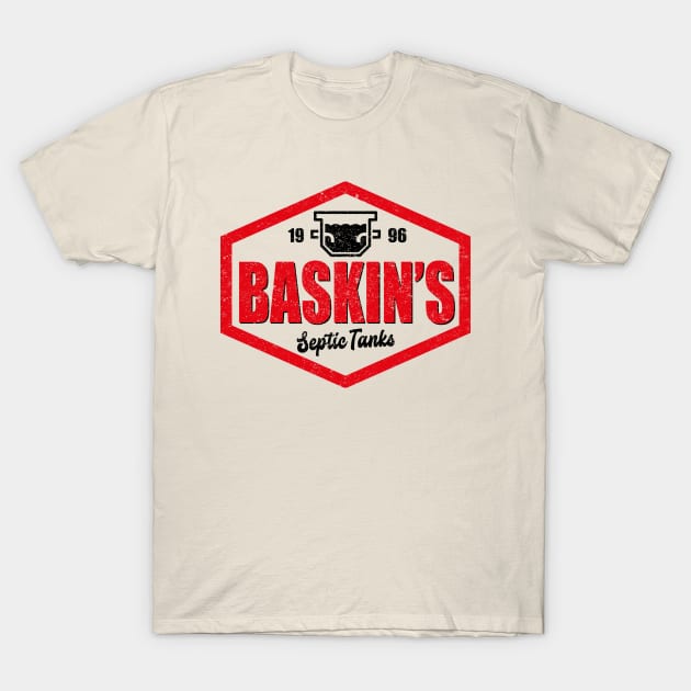 Baskins septic tanks T-Shirt by BOEC Gear